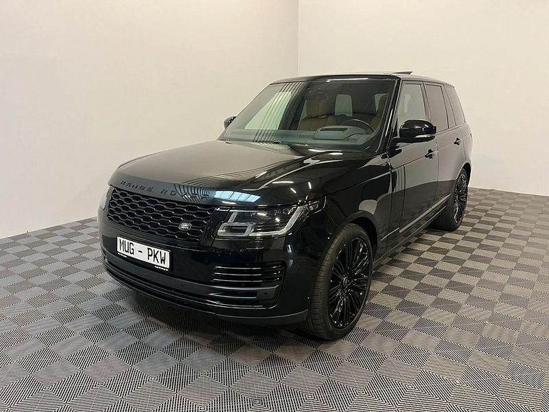 Schwarz Gebraucht 2021 Land Rover Range Rover Autobiography SUV | 59.990 € (Superpreis) - Bild 1/4