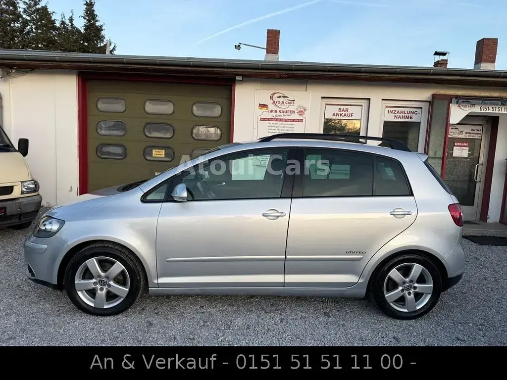 Gebraucht VW Golf Plus United 105 PS (77 kW) 2008 Silber Van / Kleinbus