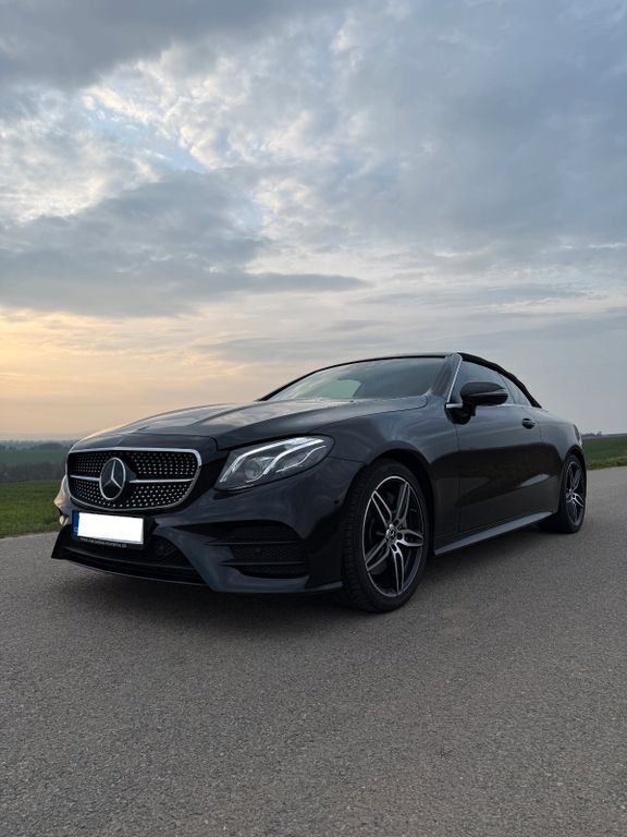 Schwarz Gebraucht 2019 Mercedes E350 Cabrio | 34.200 € (Fairer Preis) - Bild 1/4
