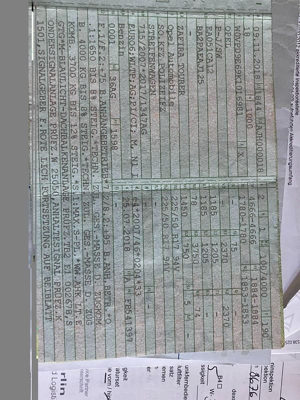 Silber Gebraucht 2018 Opel Zafira Van / Kleinbus | 10.400 € (Superpreis) - Bild 1/4