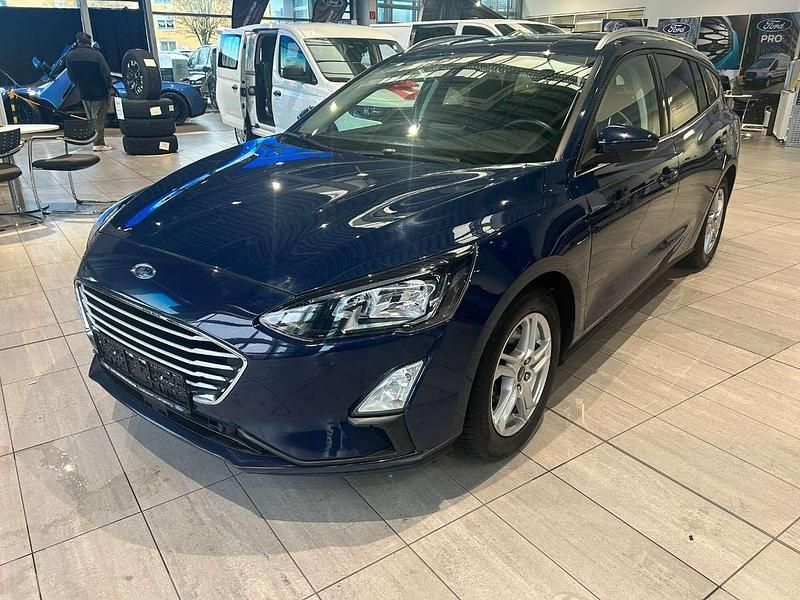 Blazerblau Gebraucht 2021 Ford Focus Kombi | 14.490 € (Guter Preis) - Bild 1/3
