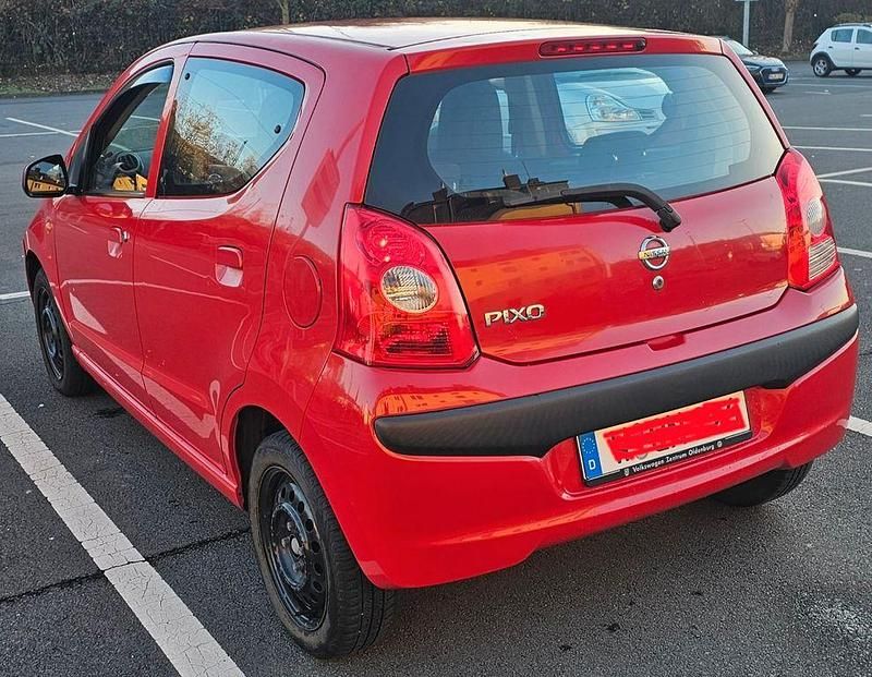 Rot Gebraucht 2009 Nissan Pixo Acenta Kleinwagen | 1.599 € (Fairer Preis) - Bild 1/4