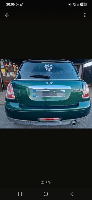 Second-hand Mini Cooper 122 CP (89 kW) 2012 Verde Hatchback