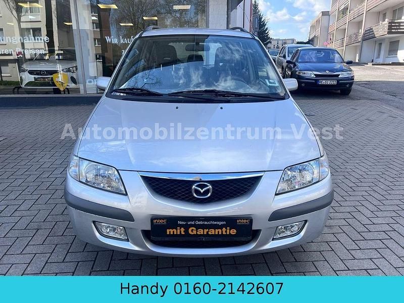 Gebraucht Mazda Premacy Exclusive 114 PS (83 kW) 2001 Silber Van / Kleinbus