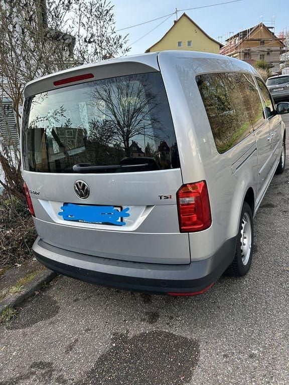Gebraucht VW Caddy Maxi Highline 125 PS (91 kW) 2018 Silber Van / Kleinbus