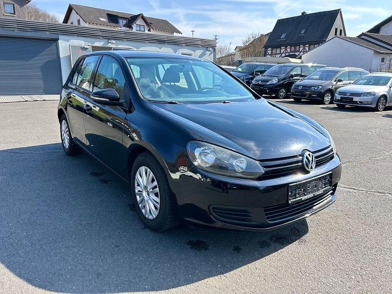 Gebraucht VW Golf VI Trendline 80 PS (58 kW) 2009 Schwarz Kleinwagen