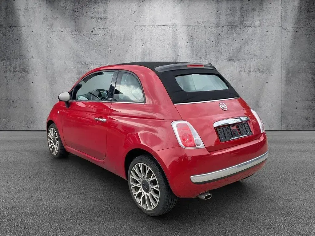 Gebraucht Fiat 500 Lounge 69 PS (50 kW) 2011 Colore esterno (rosso tristrato) Cabrio