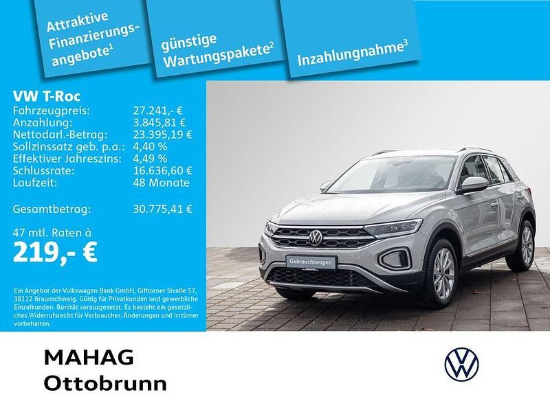 Gebraucht VW T-Roc Style 150 PS (110 kW) 2024 Grau SUV