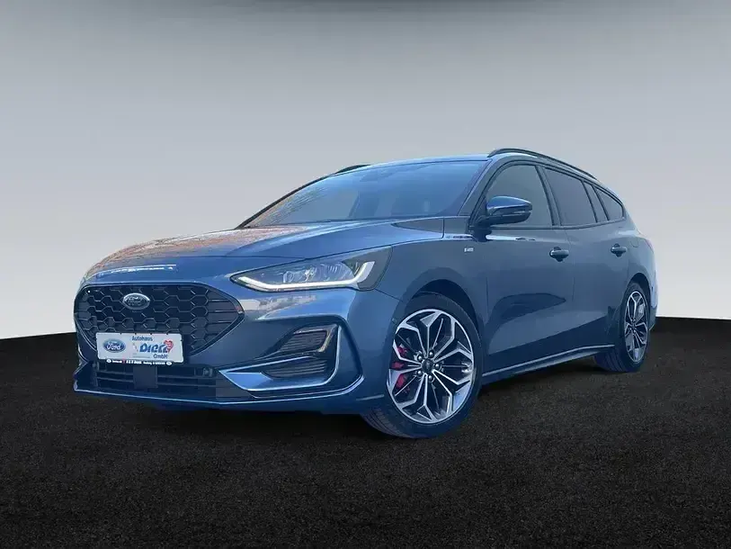 Gebraucht Ford Focus ST-Line X 155 PS (114 kW) 2023 Chromablau metallic Kombi