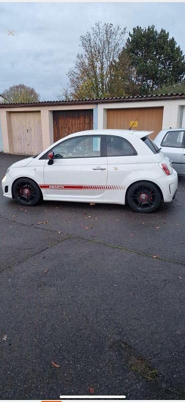 Gebraucht Abarth 500 135 PS (99 kW) 2010 Weiß Kleinwagen