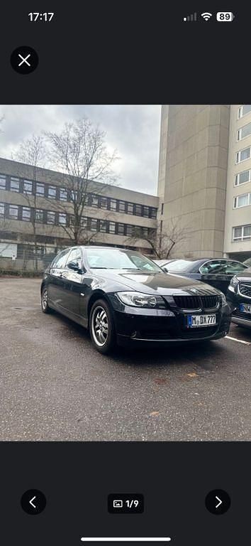 Gebraucht BMW 318 129 PS (94 kW) 2007 Schwarz Limousine