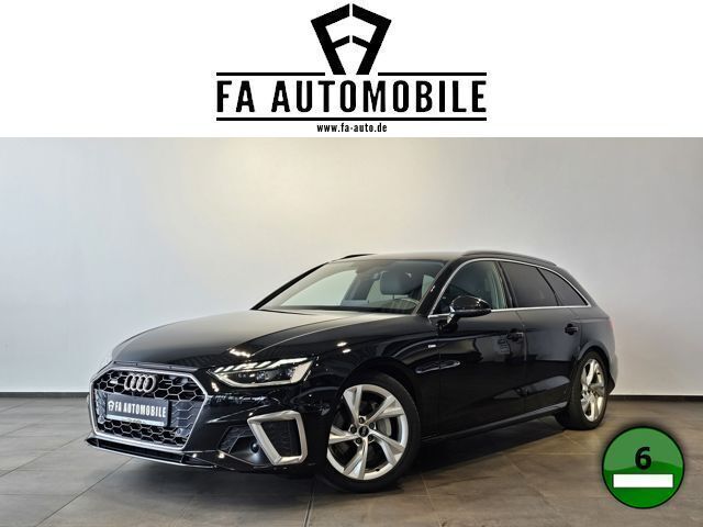 Gletscherweiß metallic Gebraucht 2023 Audi A4 S-Line Kombi | 33.940 € (Fairer Preis) - Bild 1/4
