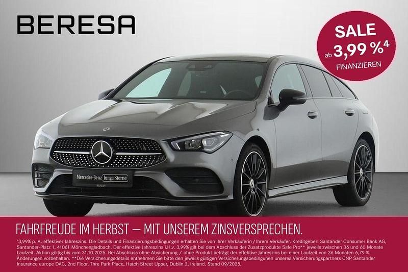 Grau Gebraucht 2022 Mercedes CLA250e Shooting Brake AMG Kombi | 30.280 € (Fairer Preis) - Bild 1/4