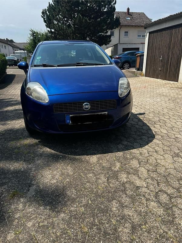 Gebraucht Fiat Grande Punto 77 PS (56 kW) 2007 Blau Kleinwagen