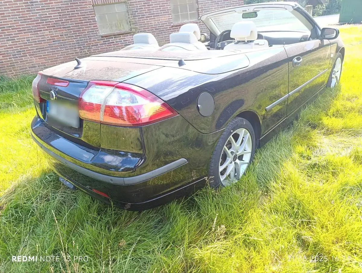 Gebraucht Saab 9-3 Vector 150 PS (110 kW) 2007 Schwarz Cabrio