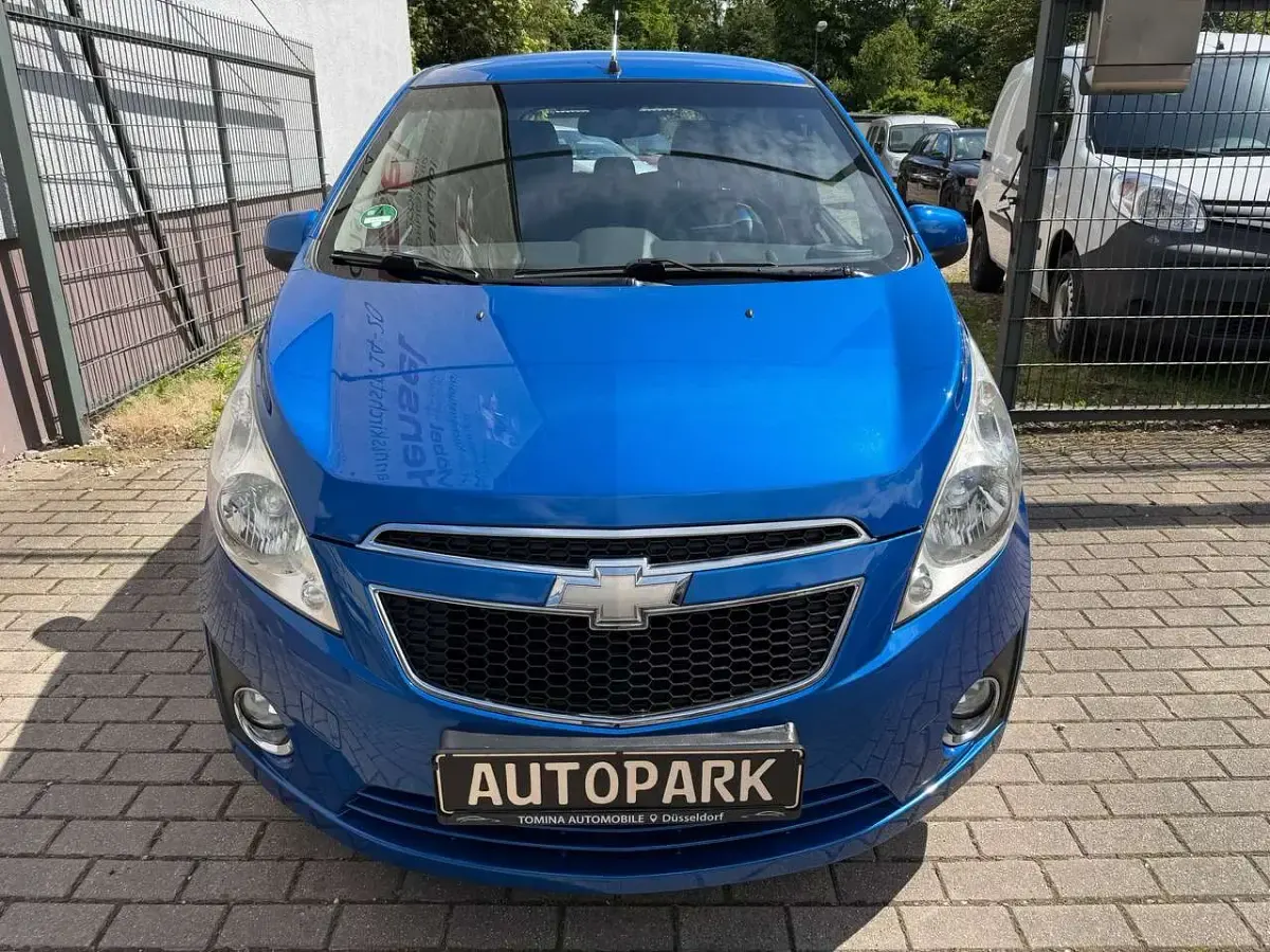 Gebraucht Chevrolet Spark LS 68 PS (50 kW) 2011 Moroccan blue met Kleinwagen