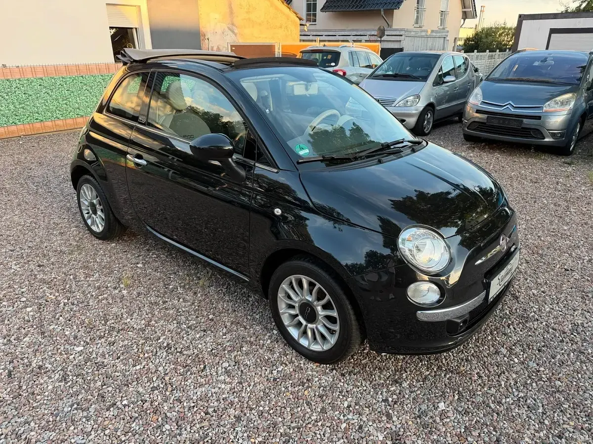 Gebraucht Fiat 500 69 PS (50 kW) 2013 Schwarz Cabrio