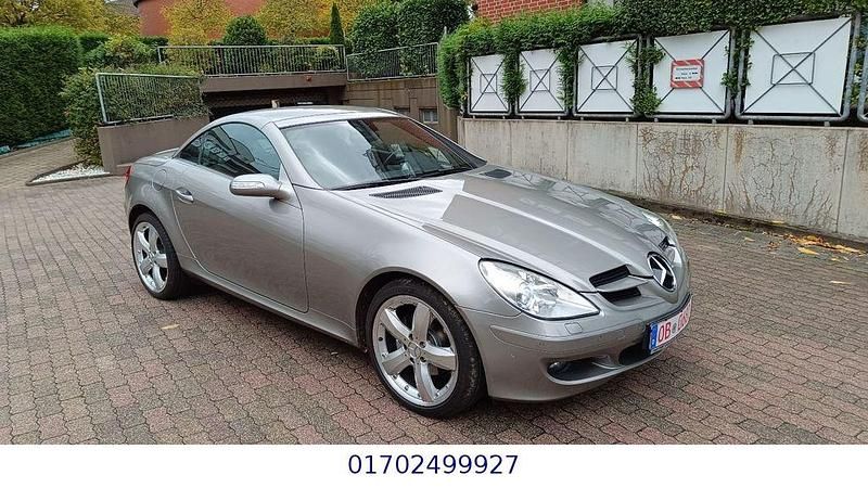 Silber Gebraucht 2006 Mercedes SLK200 Cabrio | 5.999 € (Guter Preis) - Bild 1/4