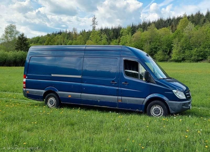 Blau Gebraucht 2007 Mercedes Sprinter Van | 7.200 € (Guter Preis) - Bild 1/4