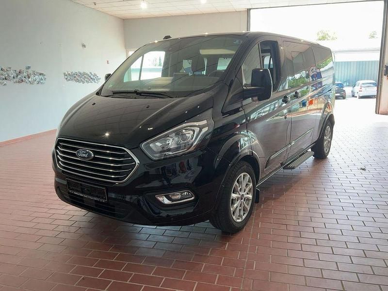 Agate black Gebraucht 2021 Ford Tourneo Custom Titanium X Van / Kleinbus | 39.990 € (Fairer Preis) - Bild 1/4