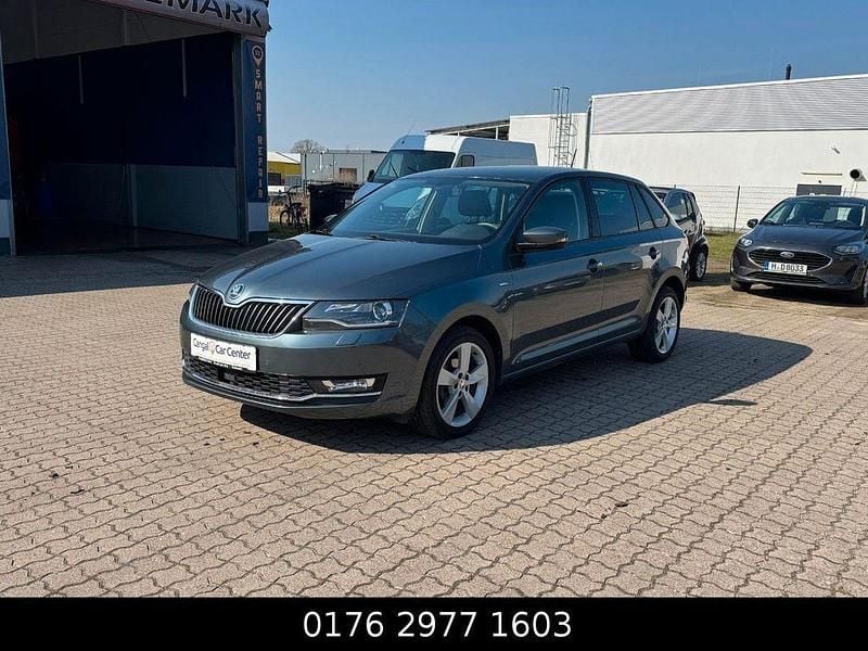 Gebraucht Skoda Rapid Clever 95 PS (69 kW) 2018 Grau Kleinwagen