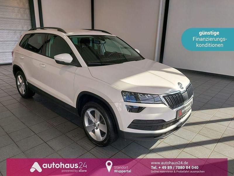 Weiß Gebraucht 2020 Skoda Karoq Ambition SUV | 15.590 € (Superpreis) - Bild 1/4