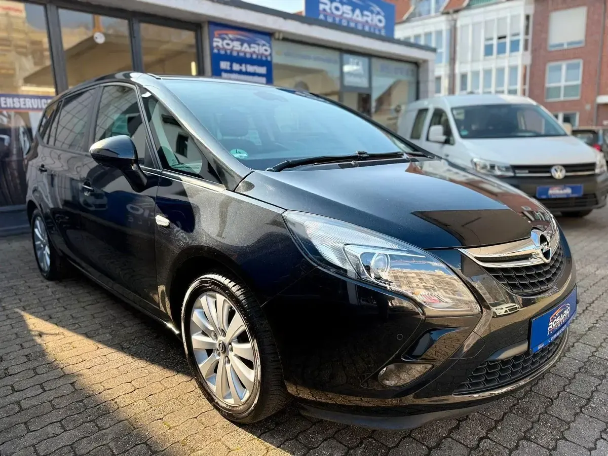 Gebraucht Opel Zafira Tourer Edition 140 PS (102 kW) 2015 Schwarz Van / Kleinbus