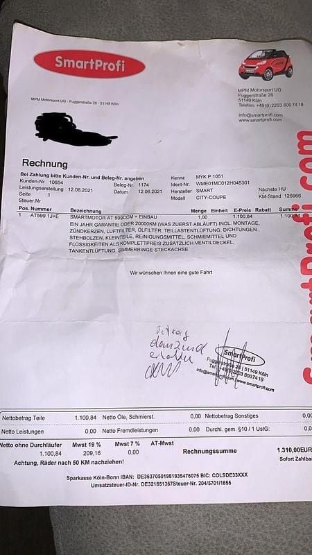 Gebraucht Smart ForTwo Coupé Passion 54 PS (39 kW) 2002 Weiß Coupé