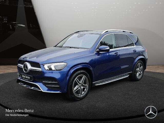 Blau Gebraucht 2021 Mercedes GLE580 AMG SUV | 69.990 € (Fairer Preis) - Bild 1/4