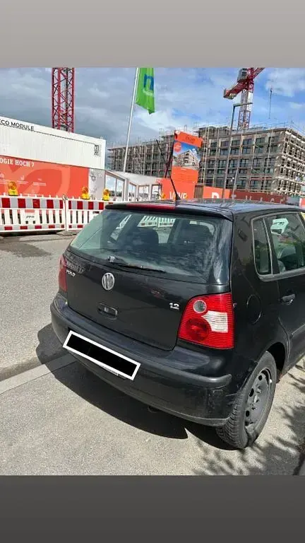 Brugt VW Polo Basis 64 HK (47 kW) 2003 Sort Sedan