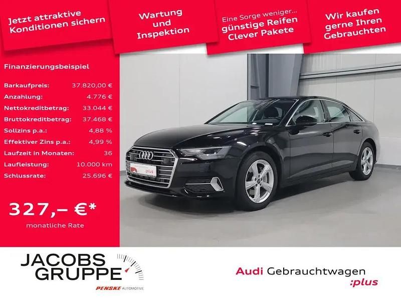 Schwarz Gebraucht 2023 Audi A6 Advanced Limousine | 37.819 € (Guter Preis) - Bild 1/4