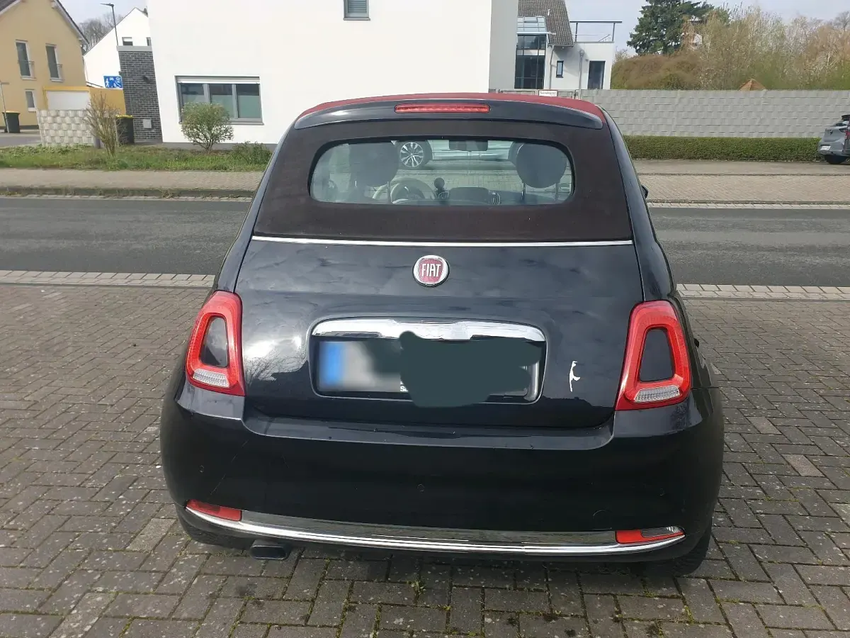 Gebraucht Fiat 500C Lounge 85 PS (62 kW) 2018 Schwarz Cabrio