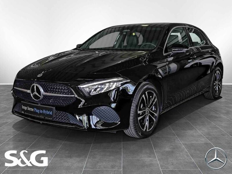 Unilack nachtschwarz Gebraucht 2024 Mercedes A250 Progressive Limousine | 30.790 € (Guter Preis) - Bild 1/4