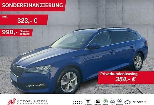 Gebraucht Skoda Superb Ambition 150 PS (110 kW) 2023 Blau Kombi
