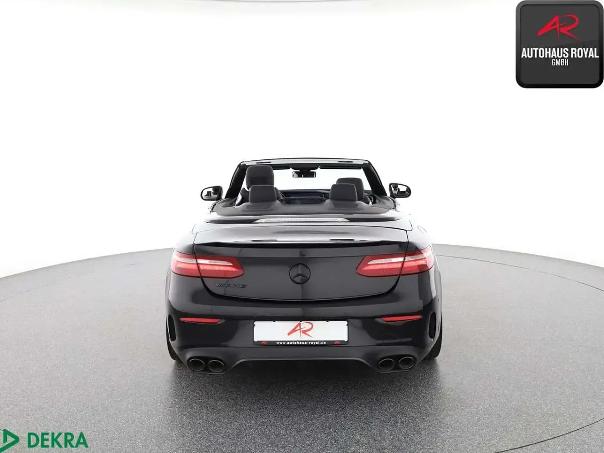 Gebraucht Mercedes E53 AMG AMG 435 PS (319 kW) 2019 Obsidianschwarz Cabrio
