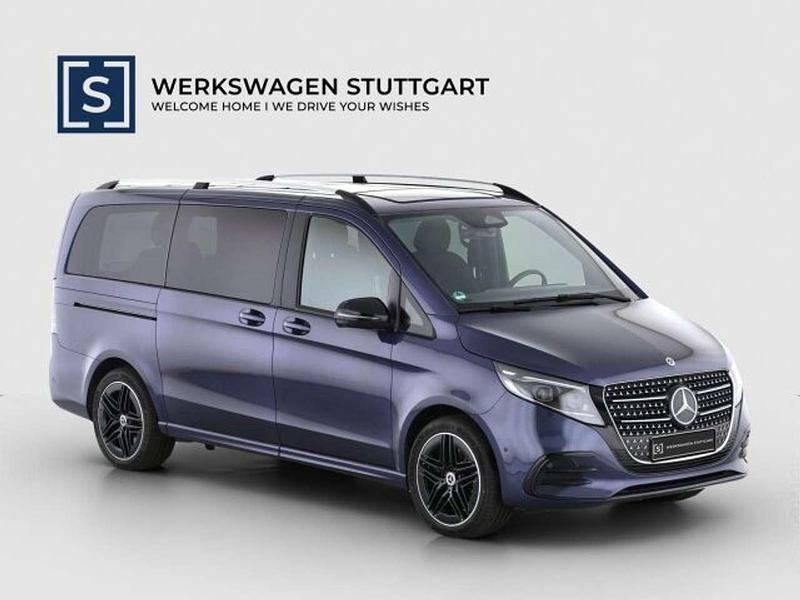 Sodalithblau Gebraucht 2024 Mercedes V300 Style Van / Kleinbus | 93.555 € - Bild 1/4