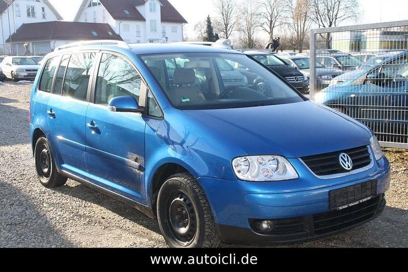 Gebraucht VW Touran Highline 150 PS (110 kW) 2004 Blau Van / Kleinbus