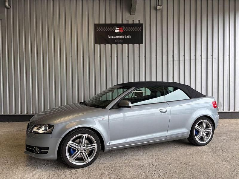 Silber Gebraucht 2010 Audi A3 Cabriolet S-Line Cabrio | 10.900 € (Fairer Preis) - Bild 1/4