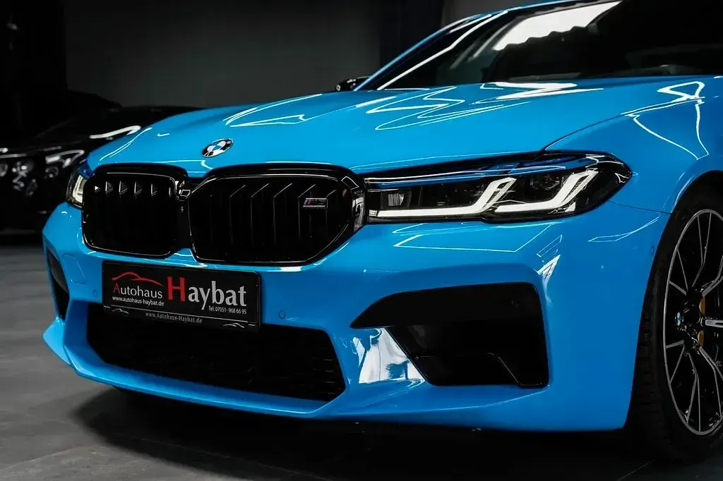 Gebraucht BMW M5 Competition Edition 625 PS (459 kW) 2022 Sonderlackierung riviera blau Limousine