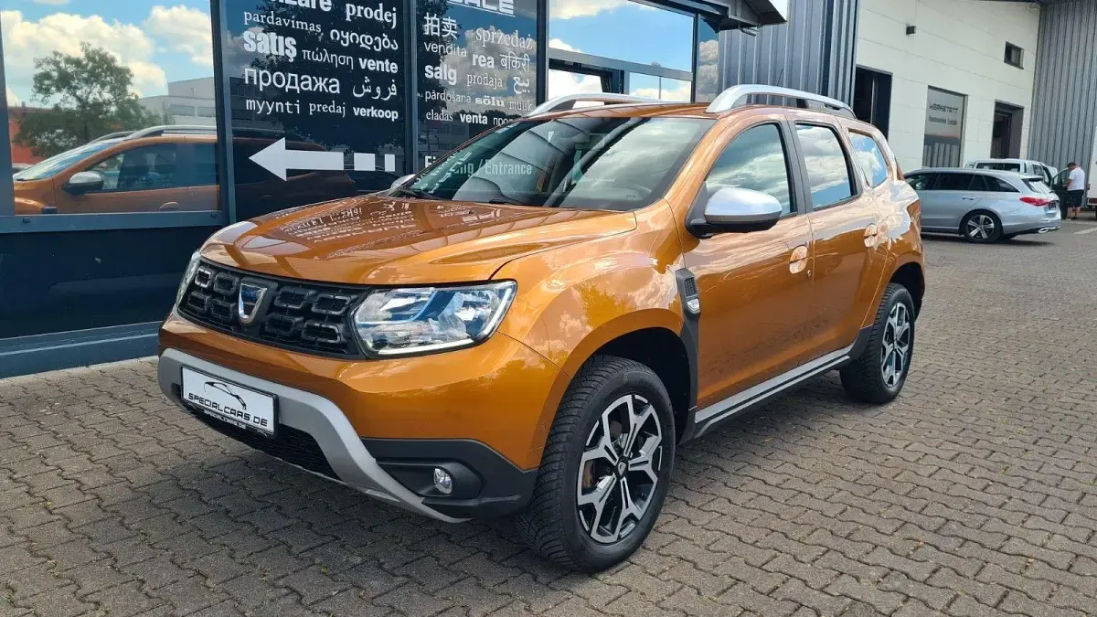 Gebraucht Dacia Duster Prestige 109 PS (80 kW) 2018 Orange SUV