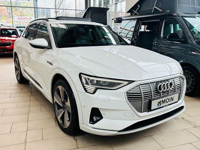 Gebraucht Audi e-tron Advanced 300 kW (408 PS) 2020 Gletscherweiß metallic SUV