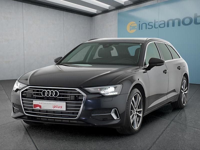 Blau Gebraucht 2022 Audi A6 Kombi | 30.699 € (Guter Preis) - Bild 1/4