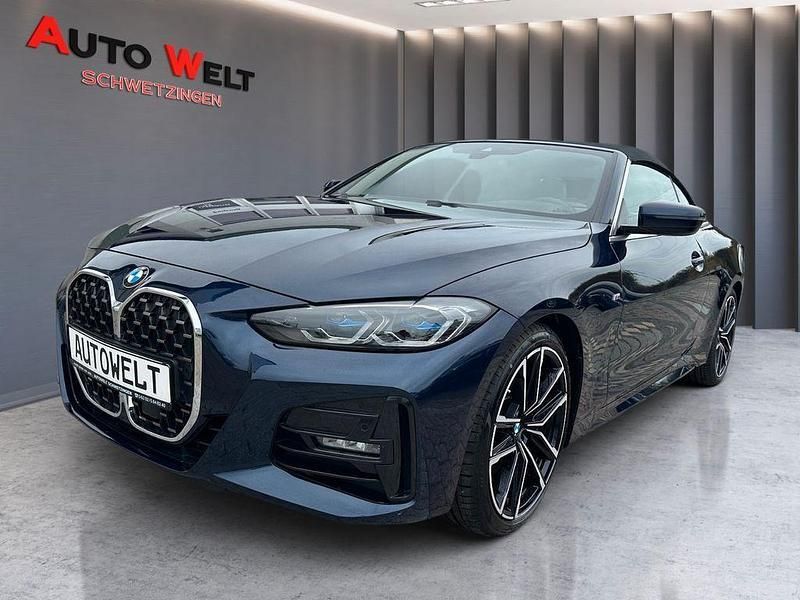 Blau Gebraucht 2021 BMW 420 M Sport Cabrio | 41.990 € (Etwas zu teuer) - Bild 1/4