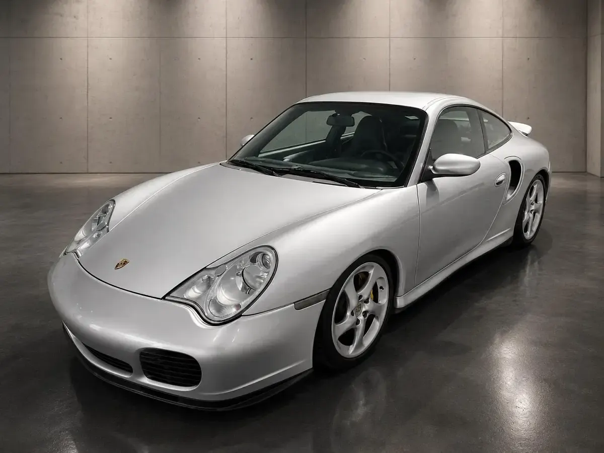Gebraucht Porsche 996 Turbo 420 PS (308 kW) 2002 Silber Coupé