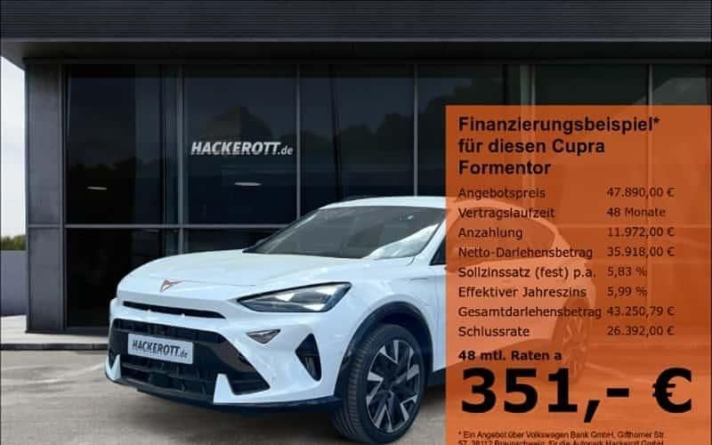 Weiß Neu 2025 Cupra Formentor VZ SUV | 44.980 € (Guter Preis) - Bild 1/4