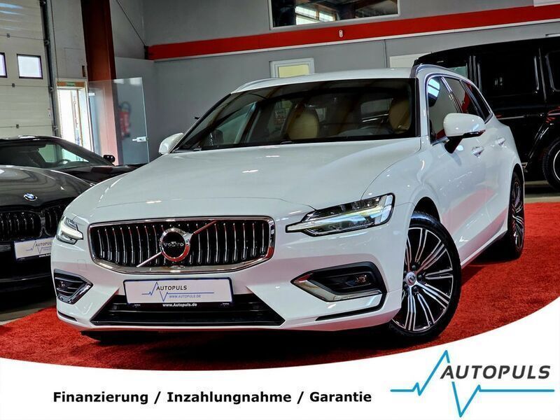 Ice white, solid / solid Gebraucht 2020 Volvo V60 Inscription Kombi | 25.980 € (Superpreis) - Bild 1/3