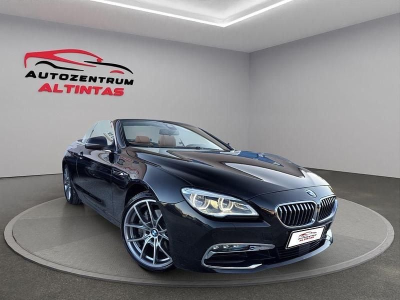 Saphirschwarz Gebraucht 2016 BMW 640 Cabriolet Sport Line Cabrio | 33.600 € (Fairer Preis) - Bild 1/4