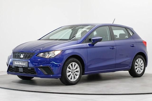 Mystery blau metallic (metallic) Gebraucht 2021 Seat Ibiza Style Limousine | 15.830 € (Fairer Preis) - Bild 1/4