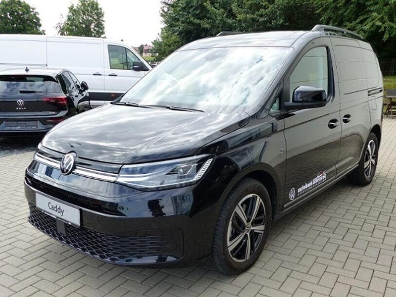 Gebraucht VW Caddy Dark Label 122 PS (89 kW) 2024 Schwarz Van / Kleinbus