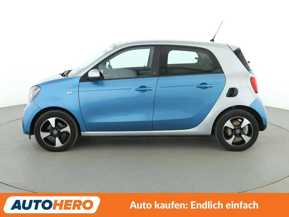 Gebraucht Smart ForFour Electric Drive Passion 60 kW (82 PS) 2020 Blau Kleinwagen